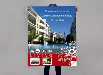 Adhesif grand format Clermont